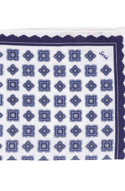 Linen_blue_rombs_serafinesilk_lanena_maramica_za_sako_1-474x727