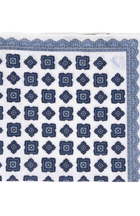 Linen_light_blue_rombs_serafinesilk_lanena_maramica_za_sako_2-1-474x727