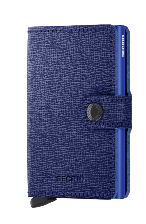 Secrid Miniwallet Crisple Cobalt Front
