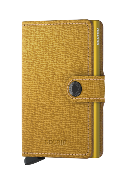 Secrid Miniwallet Crisple Ochre Front