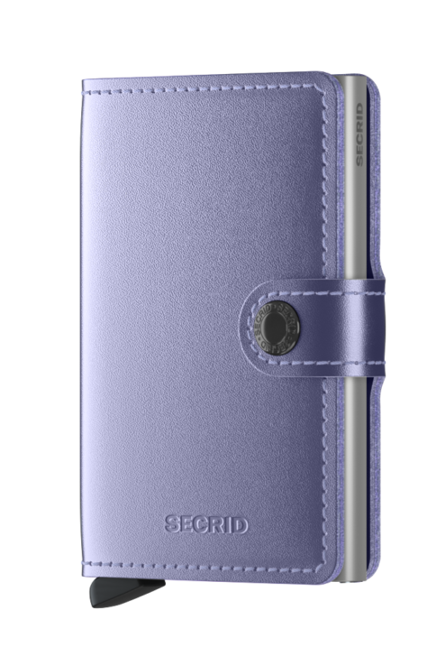 Secrid Miniwallet Metallic Lila Front