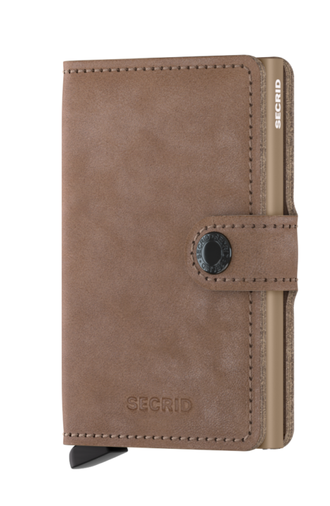 Secrid Miniwallet Vintage Taupe Front