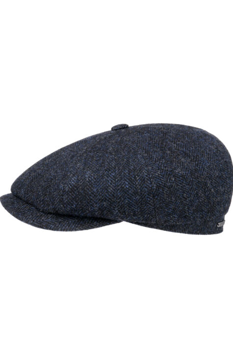 Stetson Hatteras Vuna Herringbone Plava Kapa