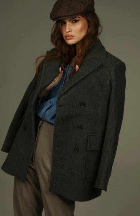 Green Coat Kratki Kaput1