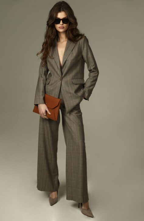 Wool Brown Suit 1