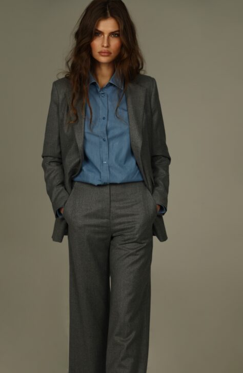 Wool S Gray Suit 1