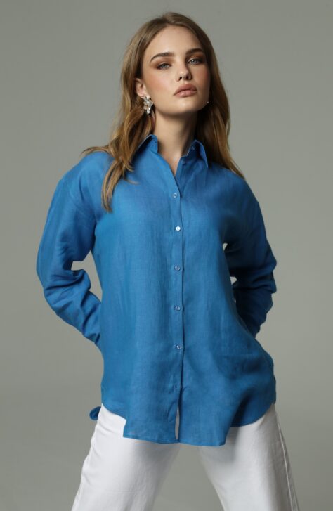 Lw Blue Shirt Lanena Bluza 1