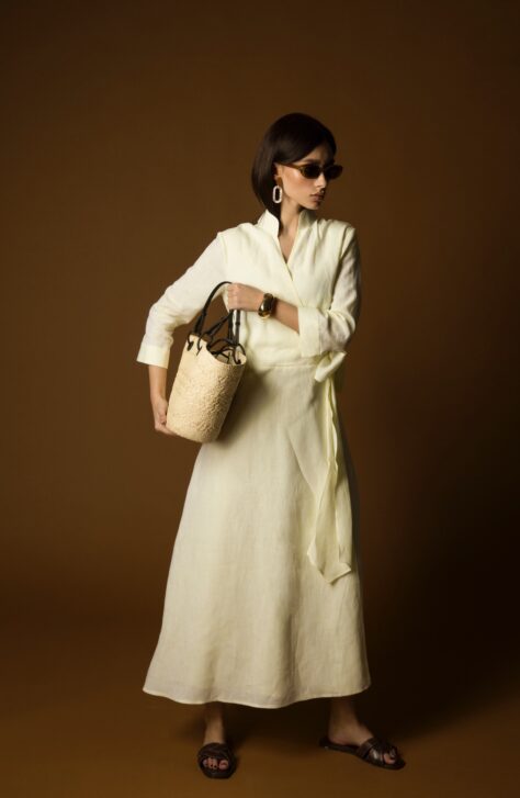 Lw Yellow Dress Lanena Haljina 1